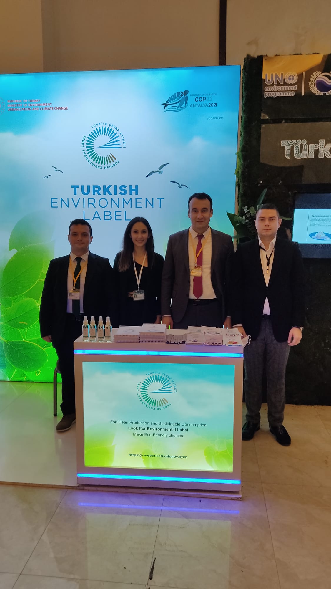 Türkiye Çevre Etiketi Olarak COP 22 de Yer Aldık