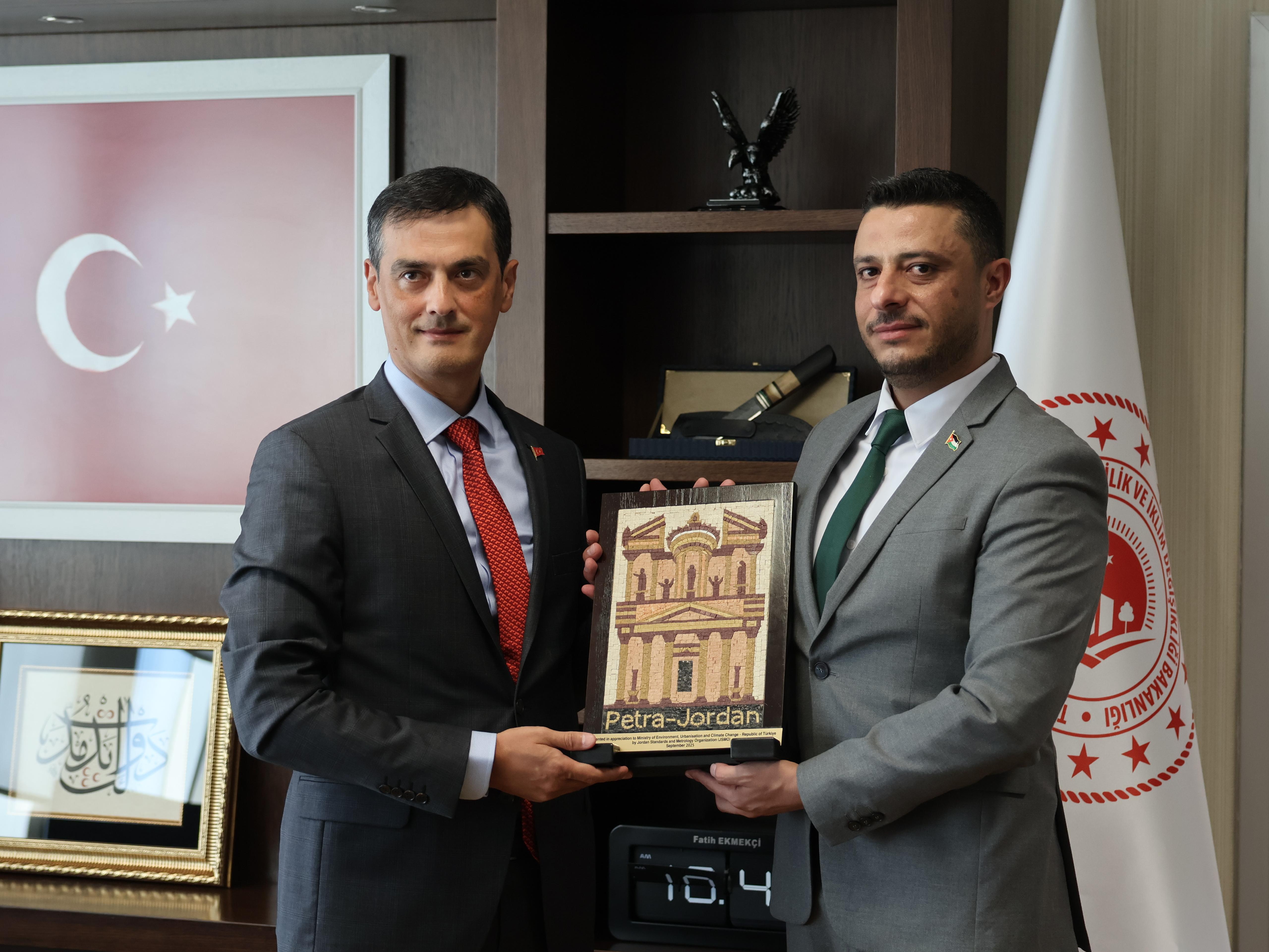 Ürdün Heyeti Çevre Etiketi Kapsamında Genel Müdürlüğümüze Çalışma Ziyaretinde Bulunmuştur.