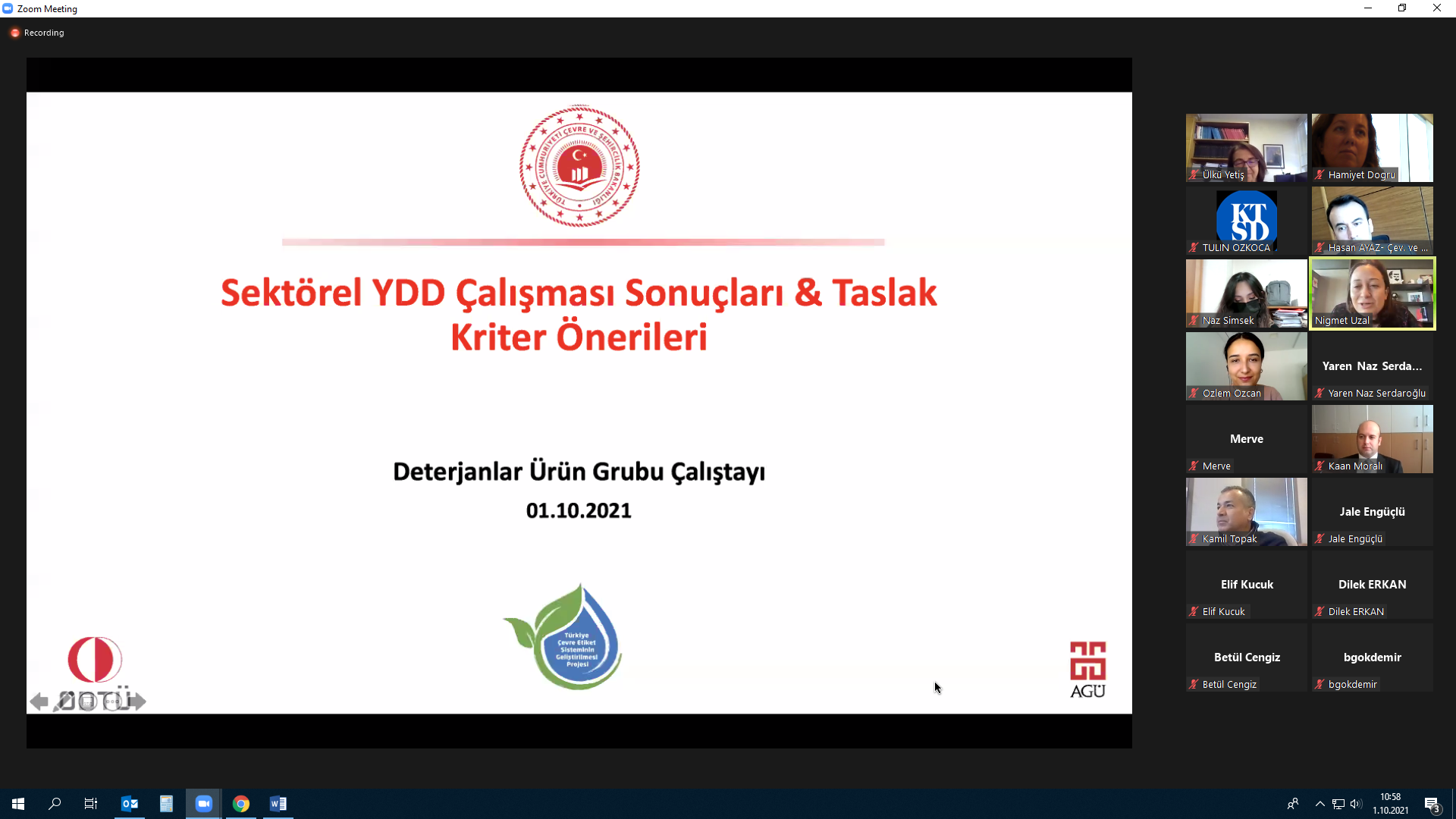 “Detergent Industry Workshop” was held within the scope of the Project for the Development of the Turkish Environmental Labelling System.