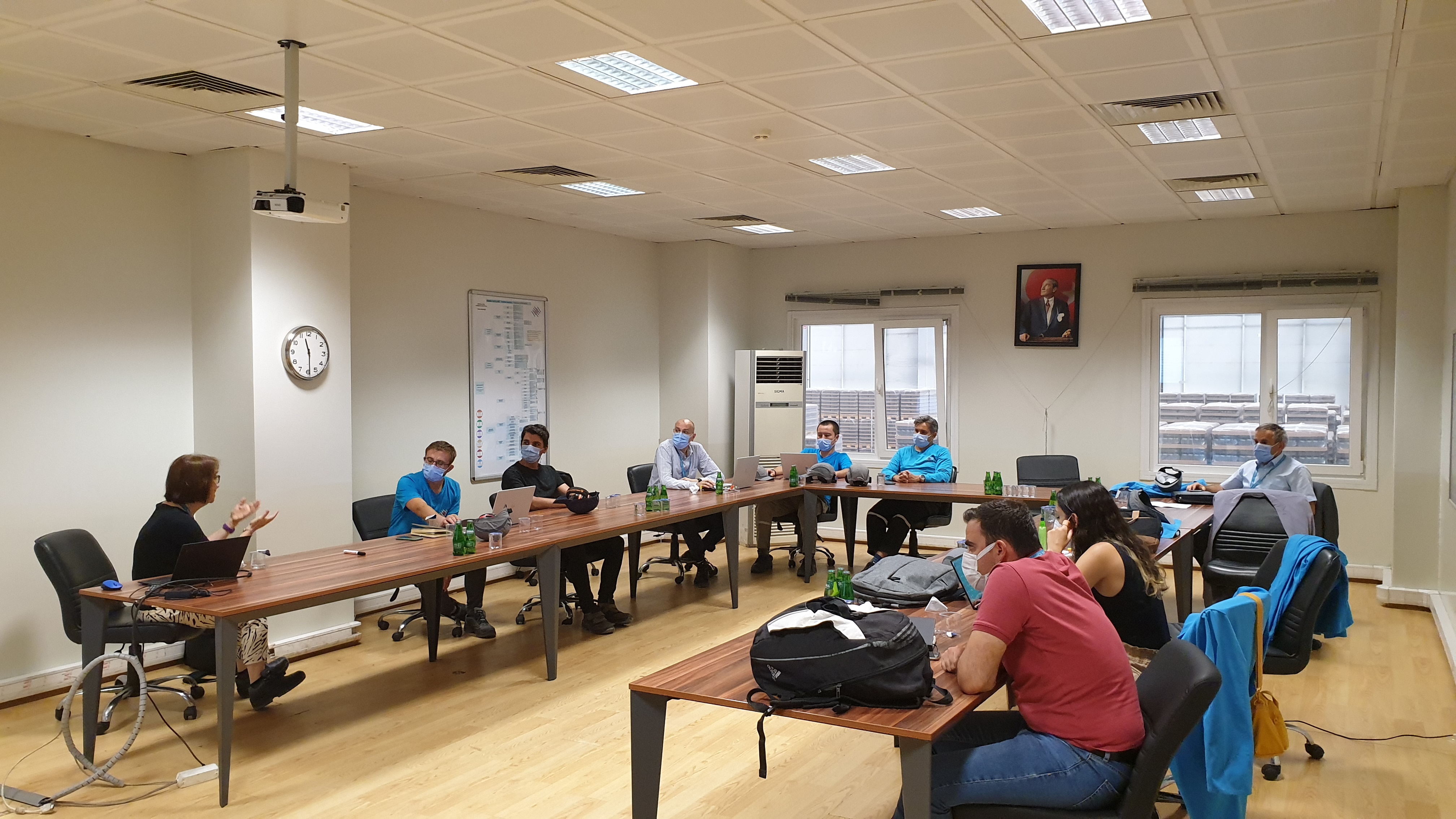 The scope of the project for the Development of the Turkish Environmental Labelling System, a technical study visit was held for criteria determination in the glass product group.