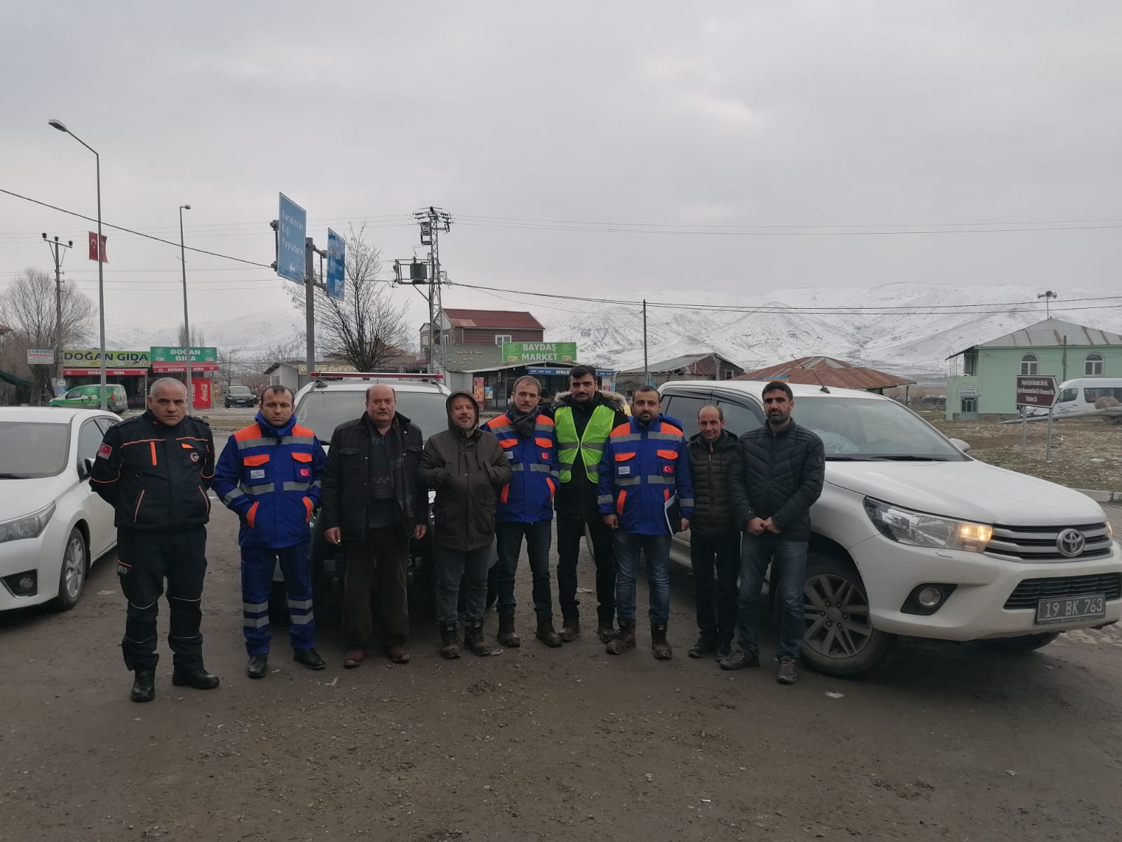 Elazığ-Malatya Deprem Bölgesinde Müdürlüğümüz Personellerinin de Görev Aldığı Hasar Tespit Çalışmaları Devam Etmektedir.