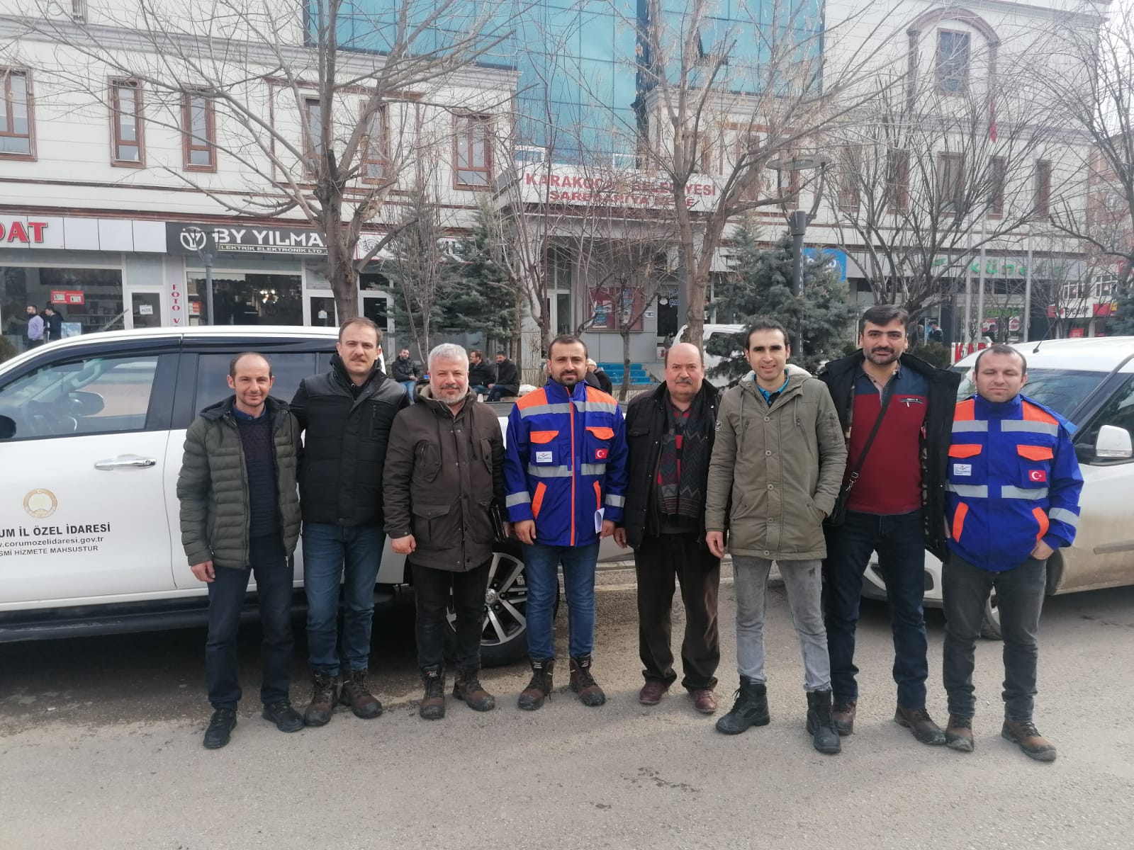 Elazığ-Malatya Deprem Bölgesinde Müdürlüğümüz Personellerinin de Görev Aldığı Hasar Tespit Çalışmaları Devam Etmektedir.