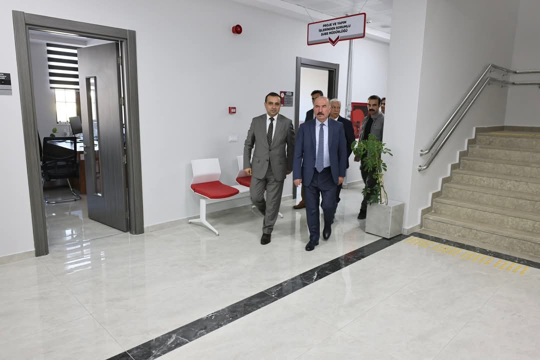 Sayın Valimiz Ali ÇALGAN Yeni Hizmet Binamızı Ziyaret Etti