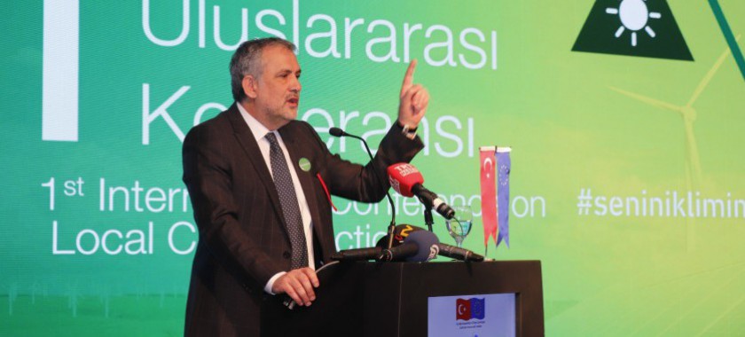 BİRİNCİ ULUSLARARASI YEREL İKLİM EYLEMİ KONFERANSI DÜZENLENDİ