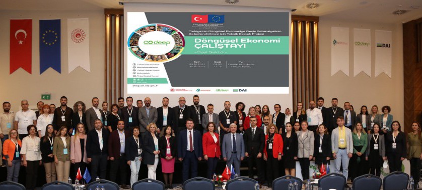 Kamu ve Özel Sektöre Yönelik Döngüsel Ekonomi Çalıştayı Ankara’da gerçekleştirildi