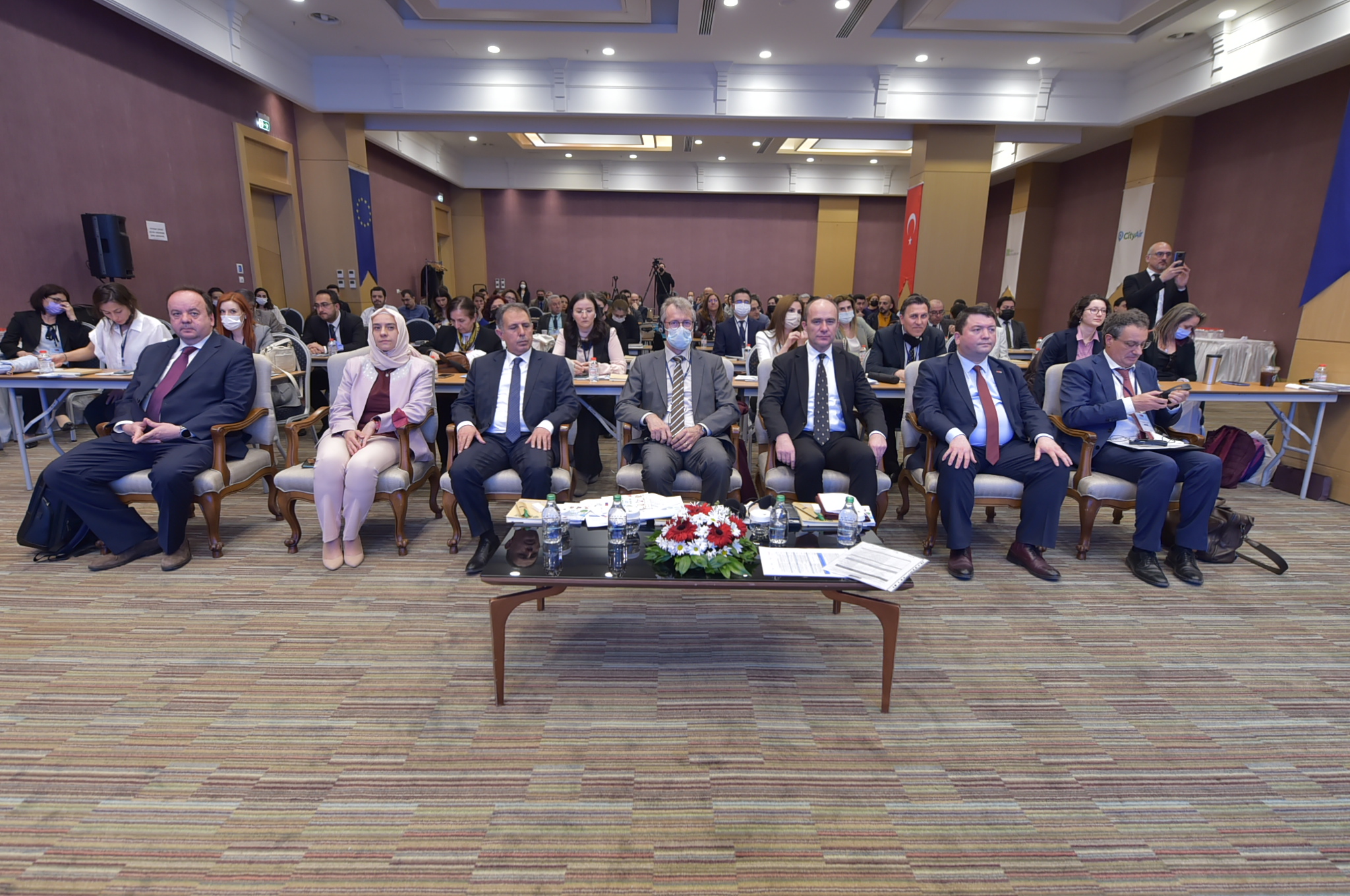Türkiye’deki Şehirlerde Hava Kalitesinin İyileştirilmesi ve  Kamuoyu Farkındalığının Artırılması Teknik Destek CityAir Projesi- Ulusal Yaygınlaştırma Konferansı ve Kapanış Etkinliği gerçekleştirildi.
