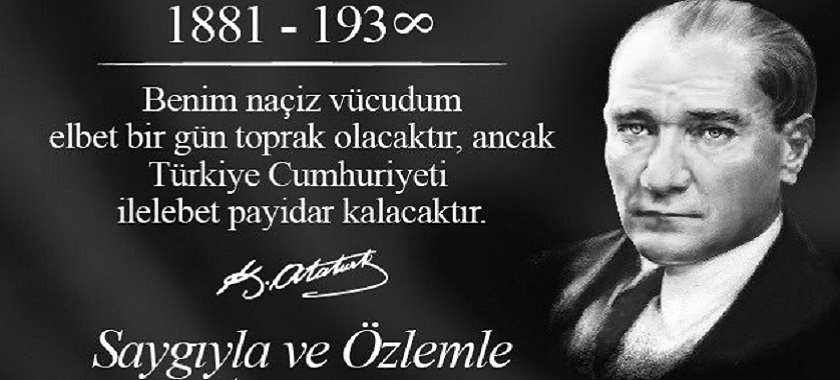 10 Kasım Atatürkü anma töreni hk.