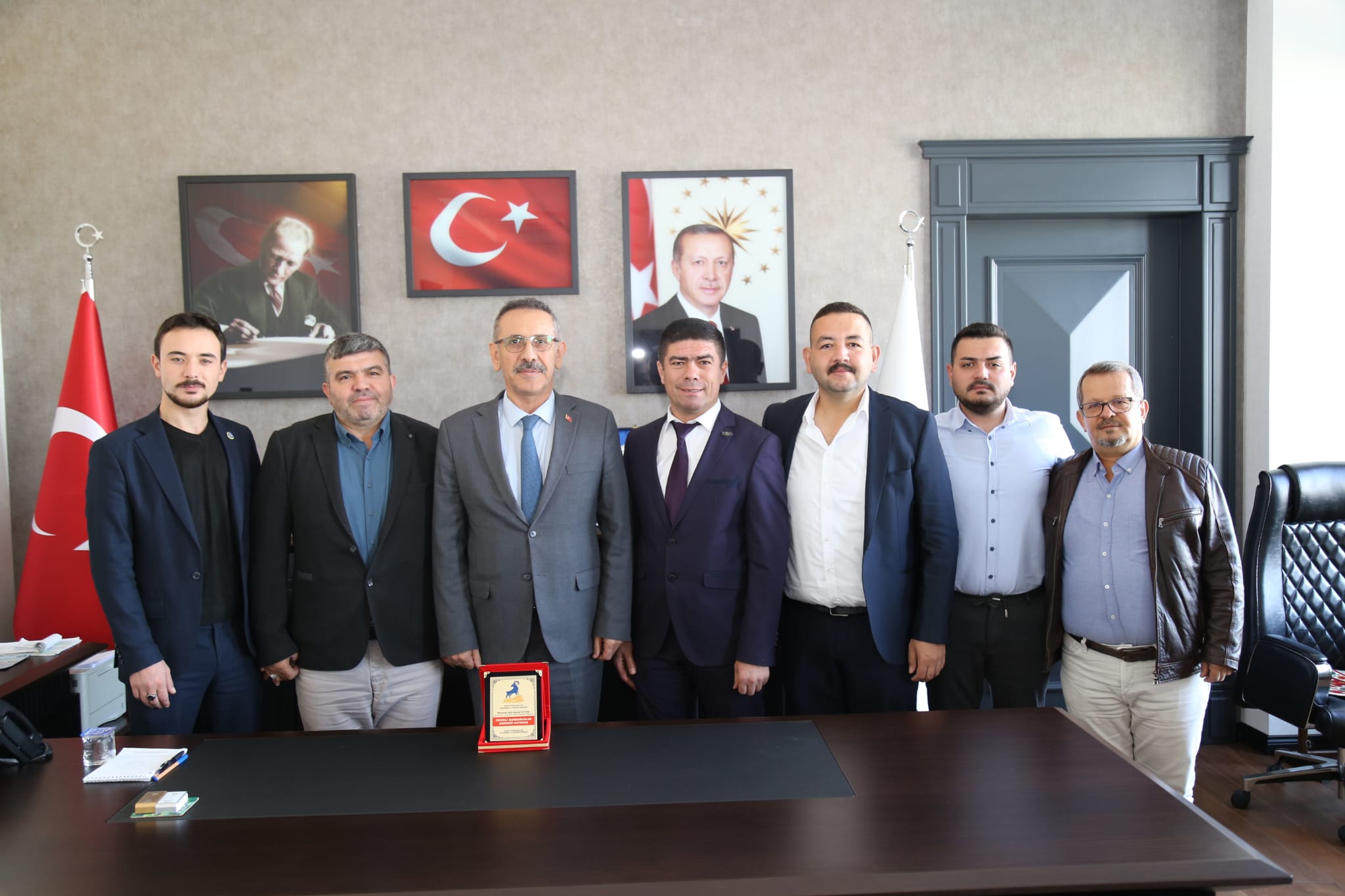 Burdurlular Dayanışma ve Yaşatma Derneğinin Müdürlüğümüzü Ziyareti