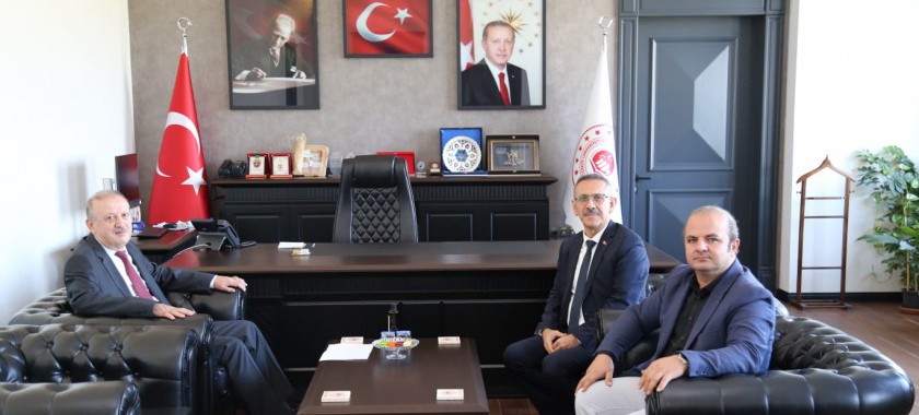 Merkezefendi Kaymakamının Müdürlüğümüzü Ziyareti