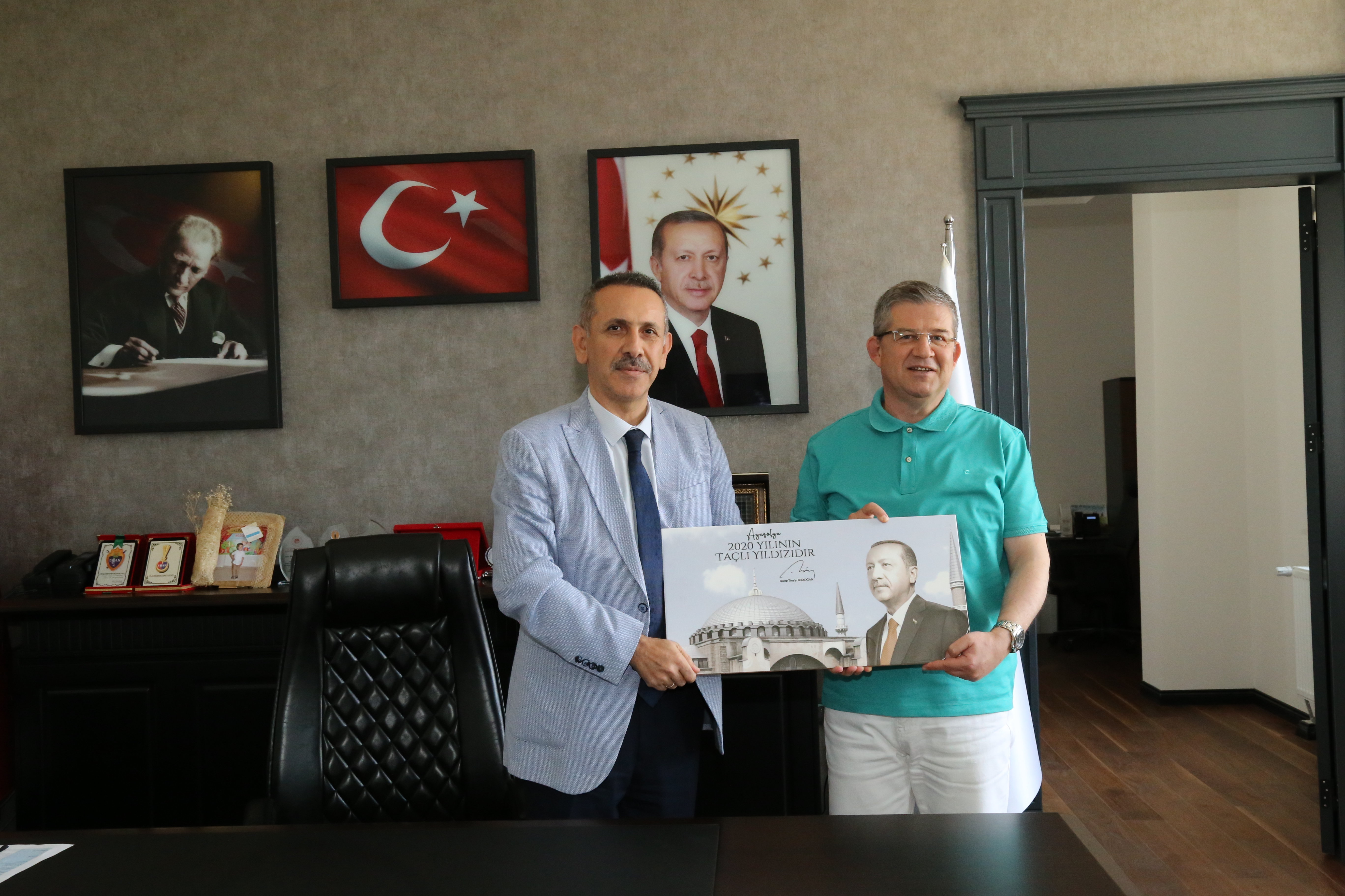 Denizli Ak Parti İl Başkanı Sayın Muhammet Subaşıoğlu Ve İl Yönetim Kurulu Üyelerinin Müdürlüğümüzü ziyaretleri hk.