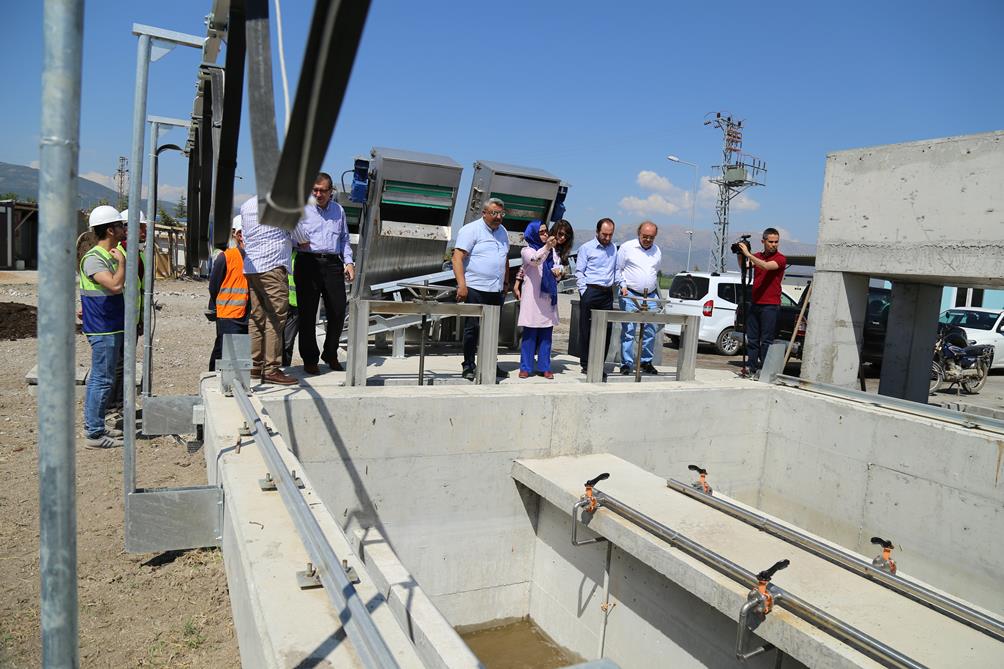 Denizli Büyükşehir Belediye Başkanlığı (Deski Genel Müdürlüğü) Acıpayam İlçesi ve yöresi Evsel Atık Su Arıtma Tesis İncelemesi