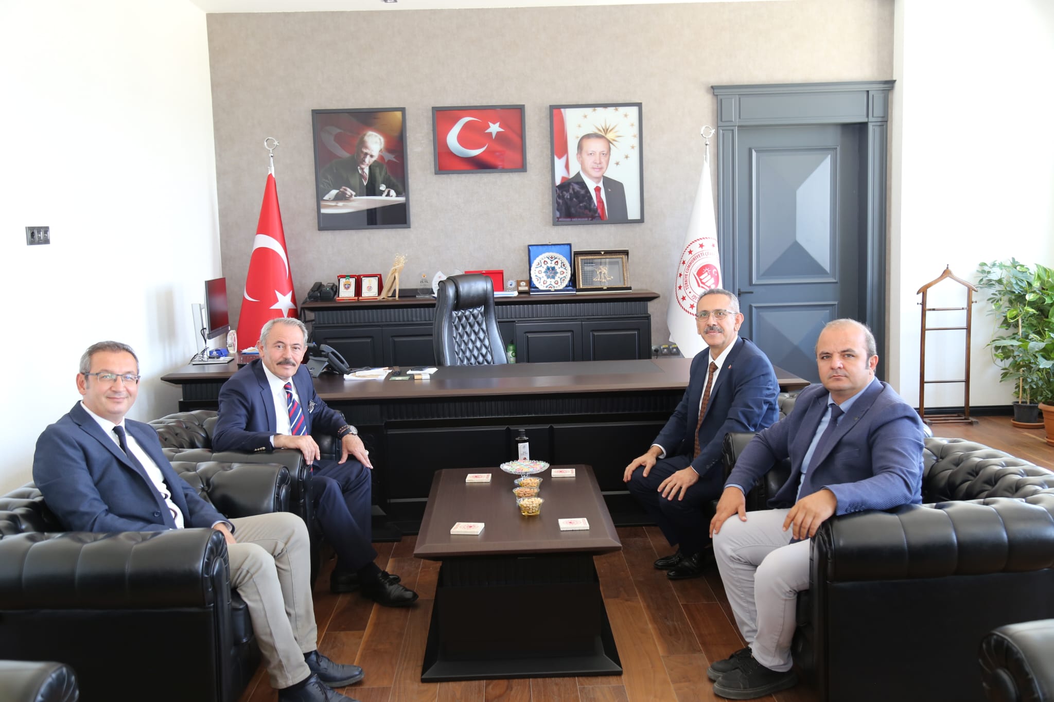 İl Milletvekilimiz Şahin TİN’in Müdürlüğümüzü Ziyareti