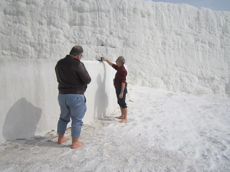 PAMUKKALE DOĞAL SİT ALANINDA DEPREM SONRASI İNCELEME