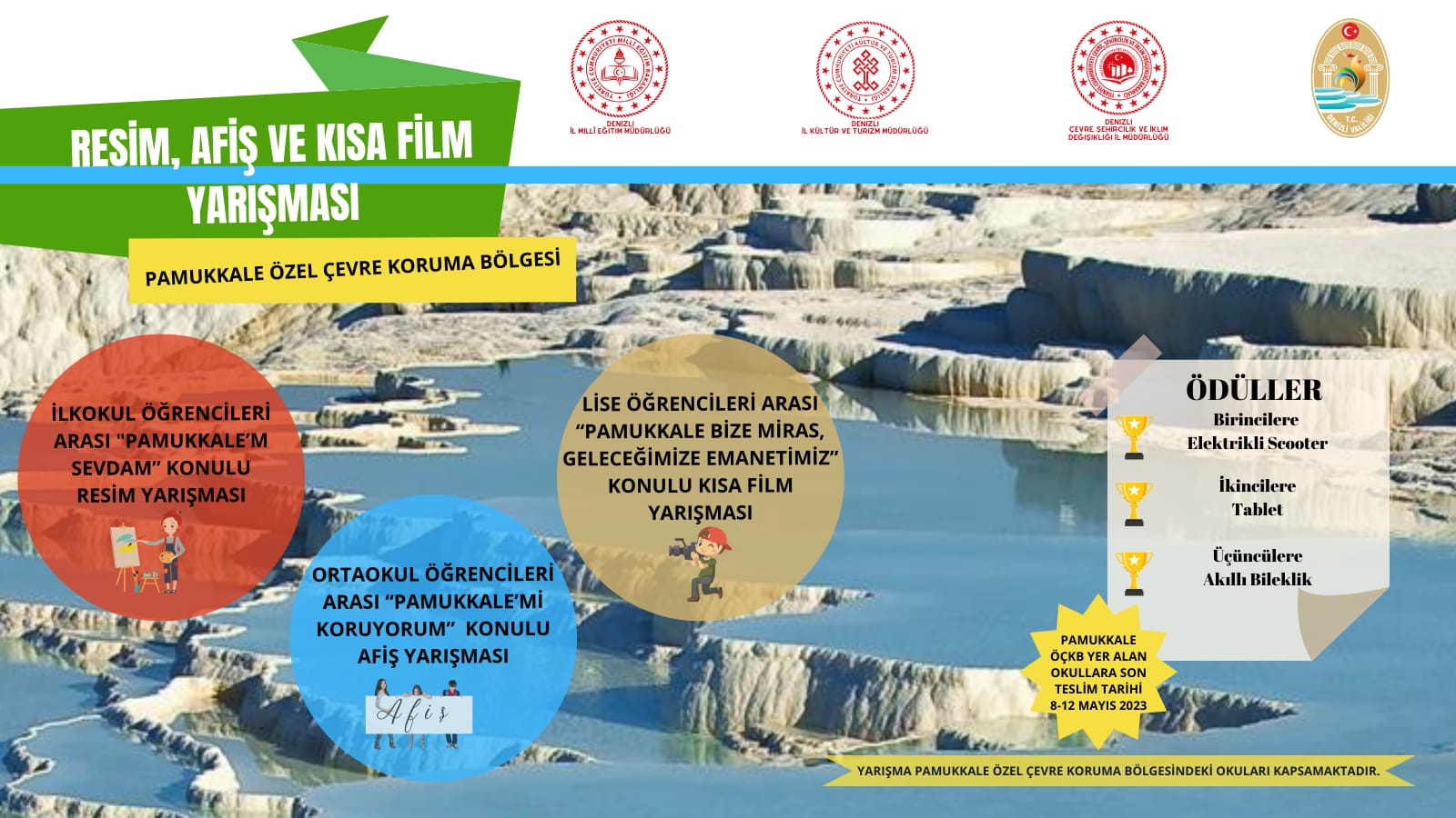 Pamukkale Özel Çevre Koruma Bölgesi Resim, Afiş Ve Kısa Film Yarışması