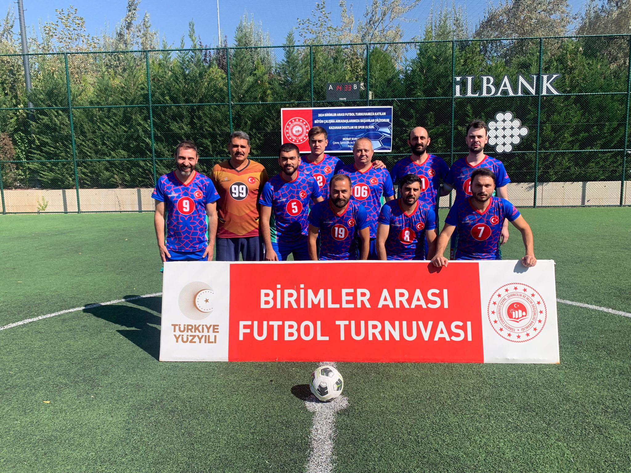 Bakanlığımız Birimler Arası Futbol Turnuvası Başladı