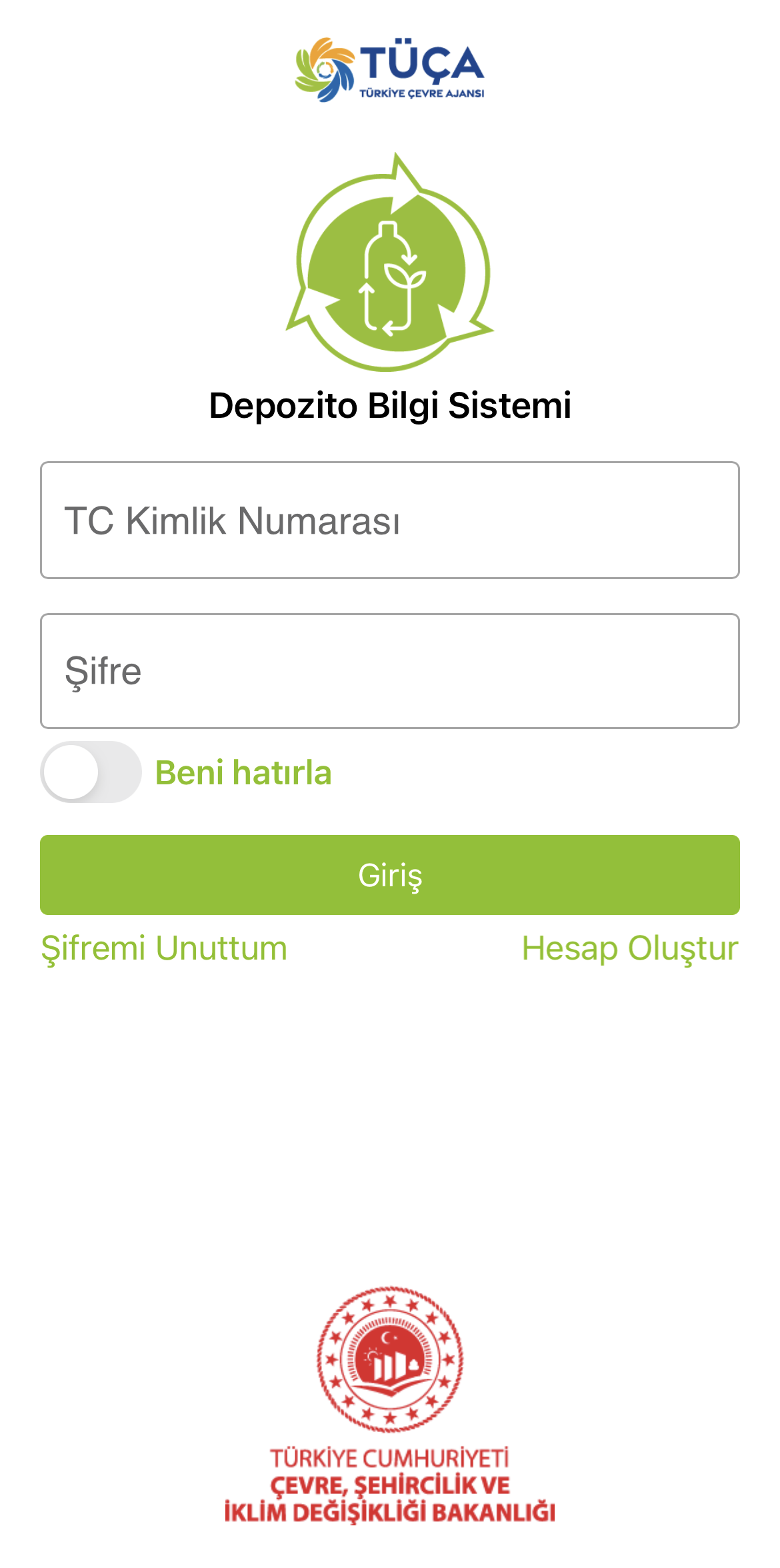 Bakanlığımızda Depozito İade Makineleri Kulanılmaya Başlandı