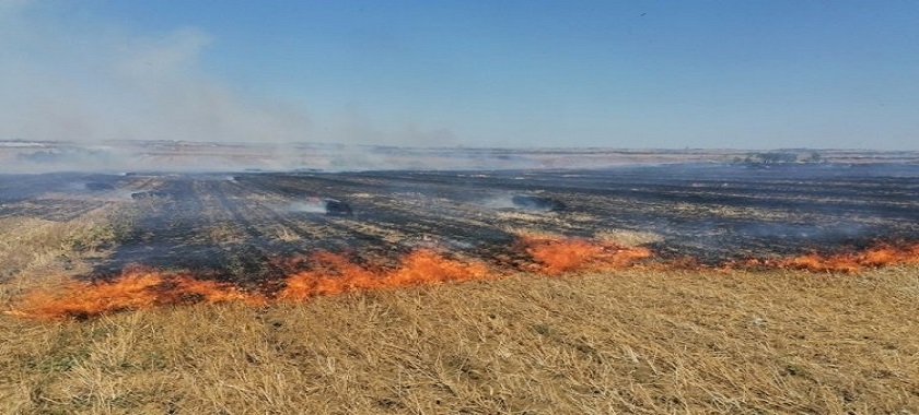 Anız yangınları ile mücadele kapsamında İl Mahalli Çevre Kurulu Toplantısı yapıldı.