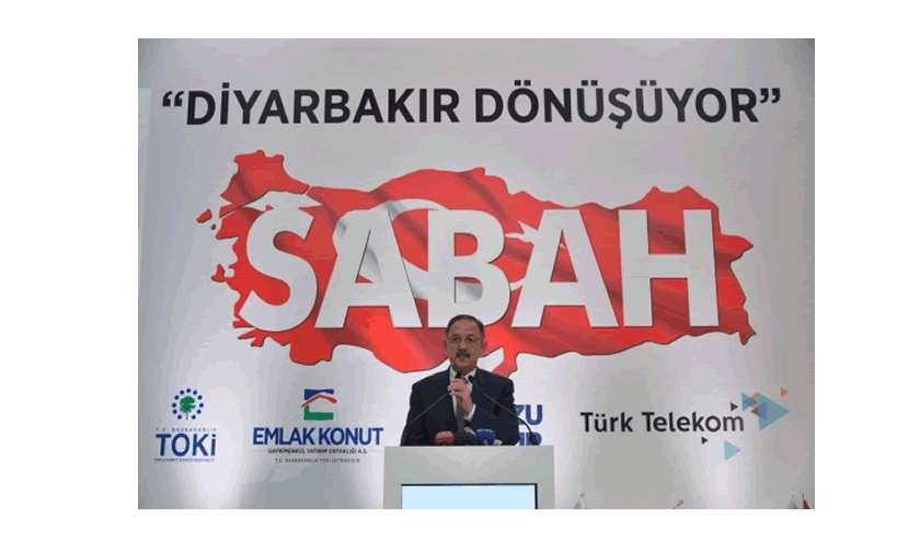 Bakan Özhaseki Diyarbakır Dönüşüyor Programına Katıldı