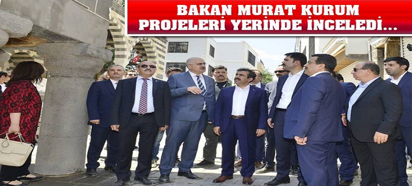 ÇEVRE VE ŞEHİRCİLİK BAKANI MURAT KURUM, DİYARBAKIR'DA