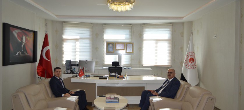 Çınar Kaymakamı Sn. Zikrullah  ERDOĞAN İl Müdürlüğümüze ziyarette bulundular