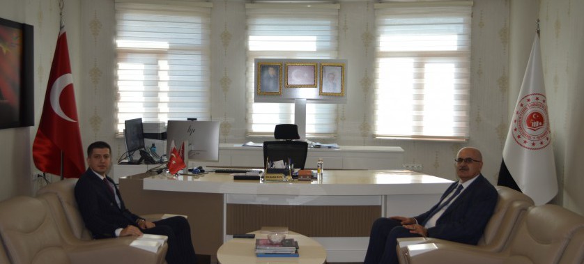 Çınar Kaymakamı Sn. Zikrullah  ERDOĞAN İl Müdürlüğümüze ziyarette bulundular