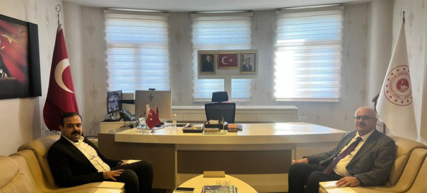 Kocaköy Kaymakamımız Sn. Yusuf Melikşah AYDIN İl Müdürlüğümüze iade i ziyarette bulundular