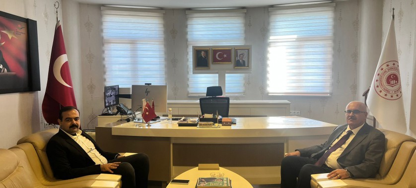 Kocaköy Kaymakamımız Sn. Yusuf Melikşah AYDIN İl Müdürlüğümüze iade i ziyarette bulundular