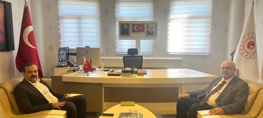 Kocaköy Kaymakamımız Sn. Yusuf Melikşah AYDIN İl Müdürlüğümüze iade i ziyarette bulundular