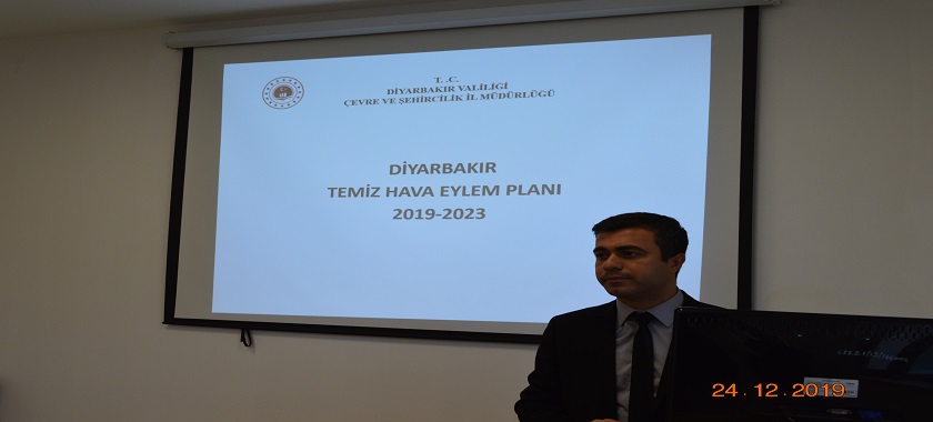 DİYARBAKIR İLİ TEMİZ HAVA EYLEM PLANI TOPLANTISI YAPILDI