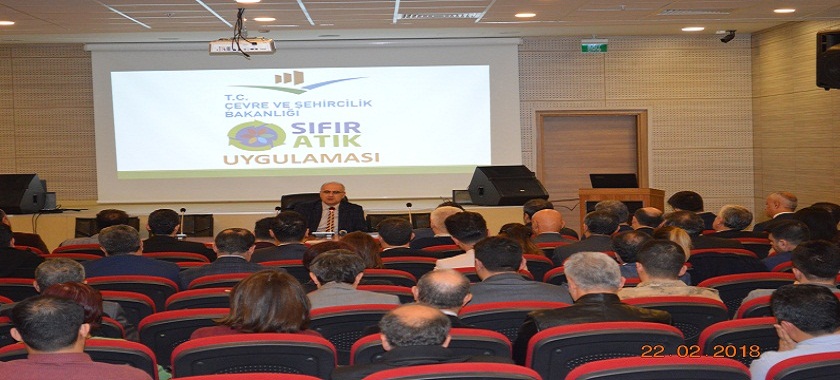 İl Müdürlüğümüzde Sıfır Atık Semineri Verildi