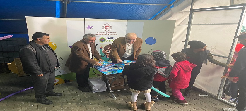 İl Müdürümüz Sayın Ufuk Nurullah BİLGİN'in Katılımlarıyla Deprem Bölgesinde Yarıyıl Tatil Etkinlikleri Düzenlendi.