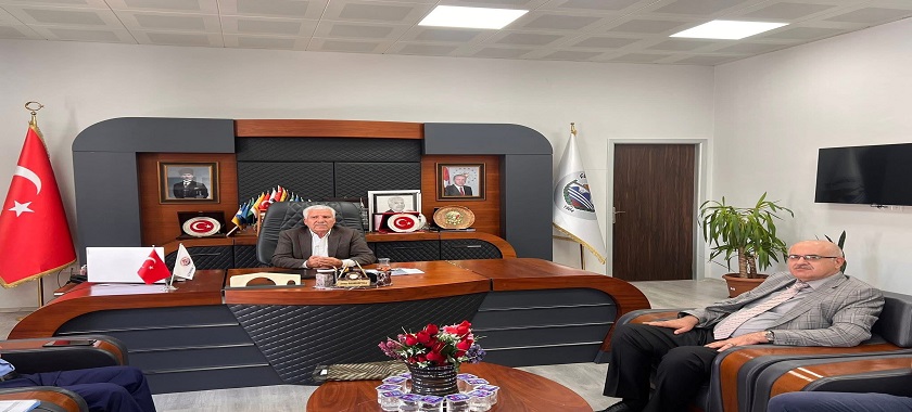 İl Müdürümüz Sn. Ufuk Nurullah BİLGİN, Çermik Belediye Başkanımız Sn. Şehmus KARAMEHMETOĞLU ’nu  ziyaret etti