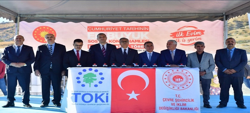 İlk Evim, İlk İş Yerim Projesi İlk Temel Atma Töreni