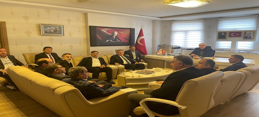 Memur-Sen İl Başkanı Sn. Ramazan TEKDEMİR ve Memur-Sen’e bağlı Sendikaların İl başkanları İl Müdürlüğümüzü ziyaret etti.
