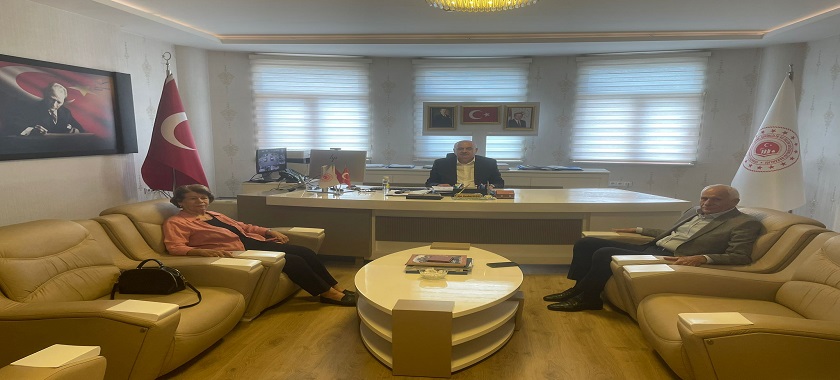 Prof. Dr. Sn. Perran TOKSÖZ ve Diyarbakır O.S.B. Yüksek İstişare Kurulu Başkanı Sn. Abdurrahman ASLAN…
