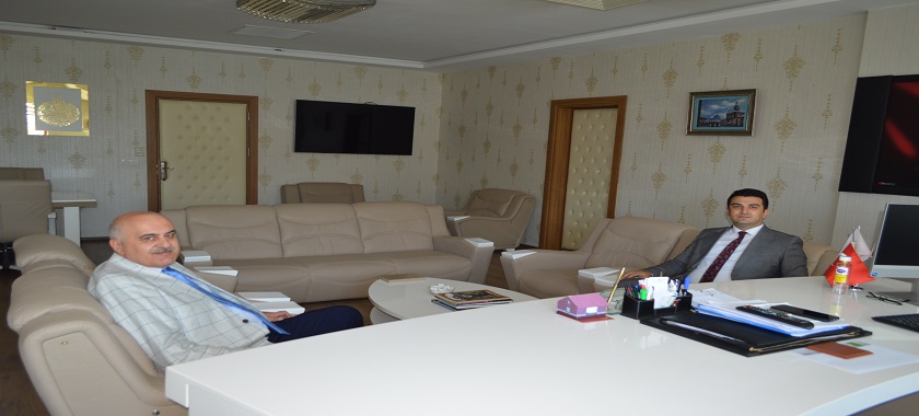 Tapu ve Kadastro Bölge Müdürümüz Sn Gökhan TANER, İl Müdürlüğümüze iade i ziyarette bulundular.