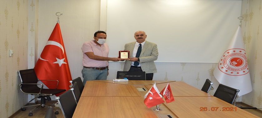 VEDA YEMEĞİ VE PLAKET TAKDİMİ