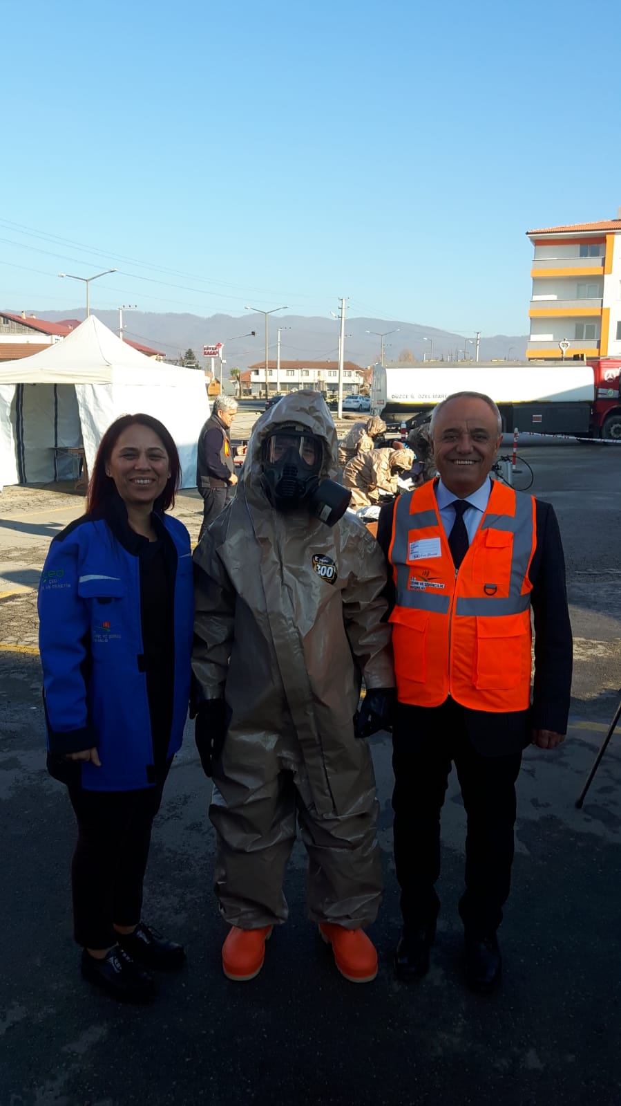 İL AFET VE ACİL MÜDÜRLÜĞÜNÜN TATBİKATINA KATILDIK