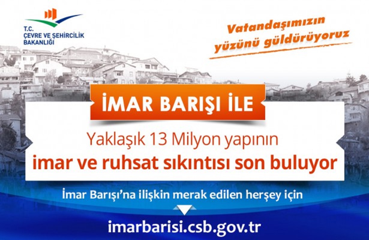 İMAR BARIŞI ÇALIŞTAYI