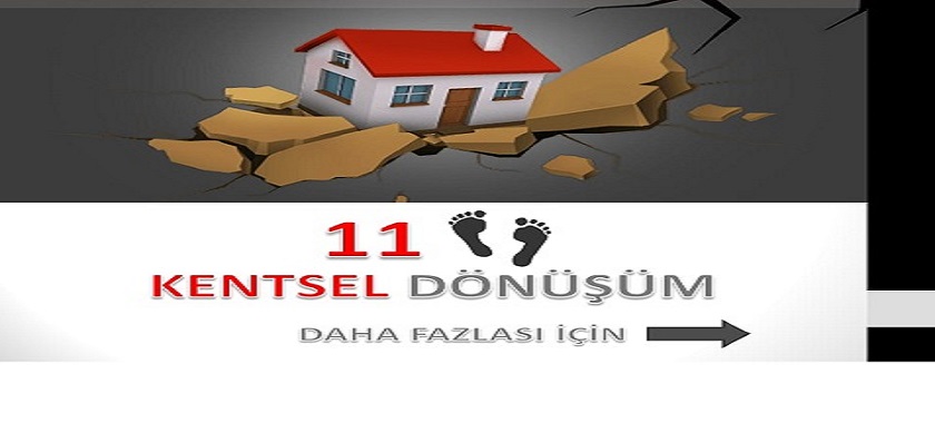 11 ADIMDA KENTSEL DÖNÜŞÜM