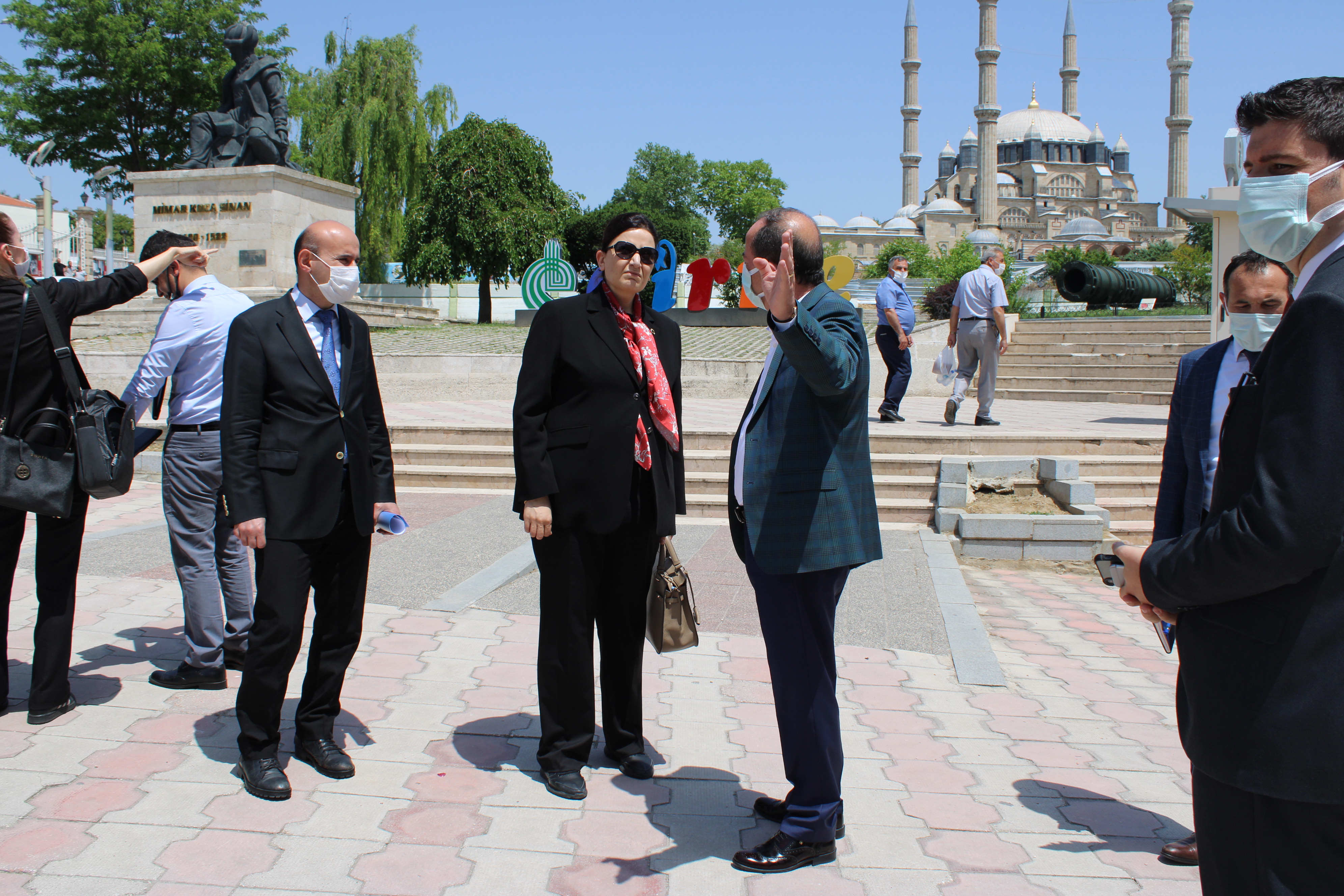 Bakanlığımız Yapı İşleri Genel Müdürü Sayın Banu ASLAN CAN Edirne’ye Ziyarette Bulundu