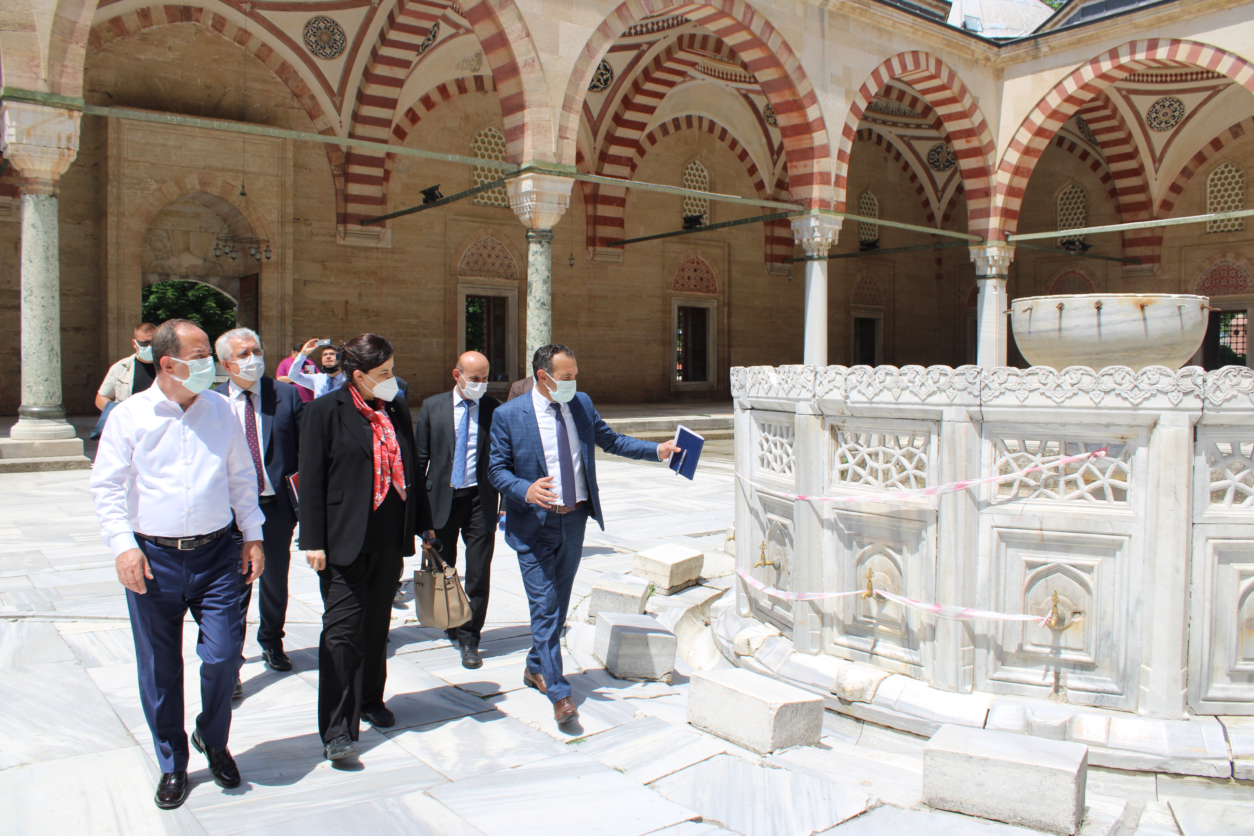 Bakanlığımız Yapı İşleri Genel Müdürü Sayın Banu ASLAN CAN Edirne’ye Ziyarette Bulundu