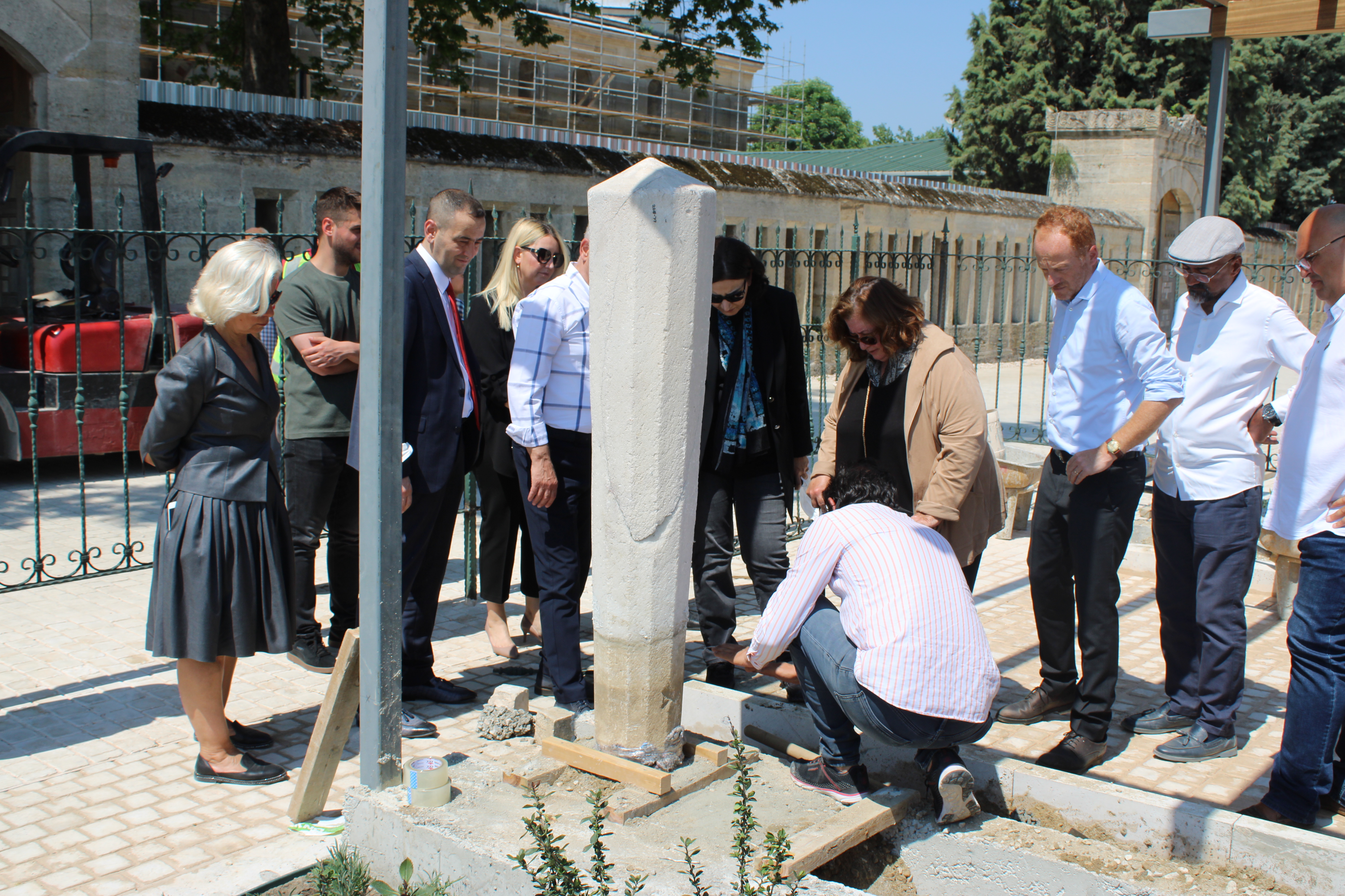 Bakanlığımız Yapı İşleri Genel Müdürümüz Sayın Banu ASLAN Selimiye Camii Ve Meydan Projesi Kapsamında Sahada İncelemelerde Bulundular