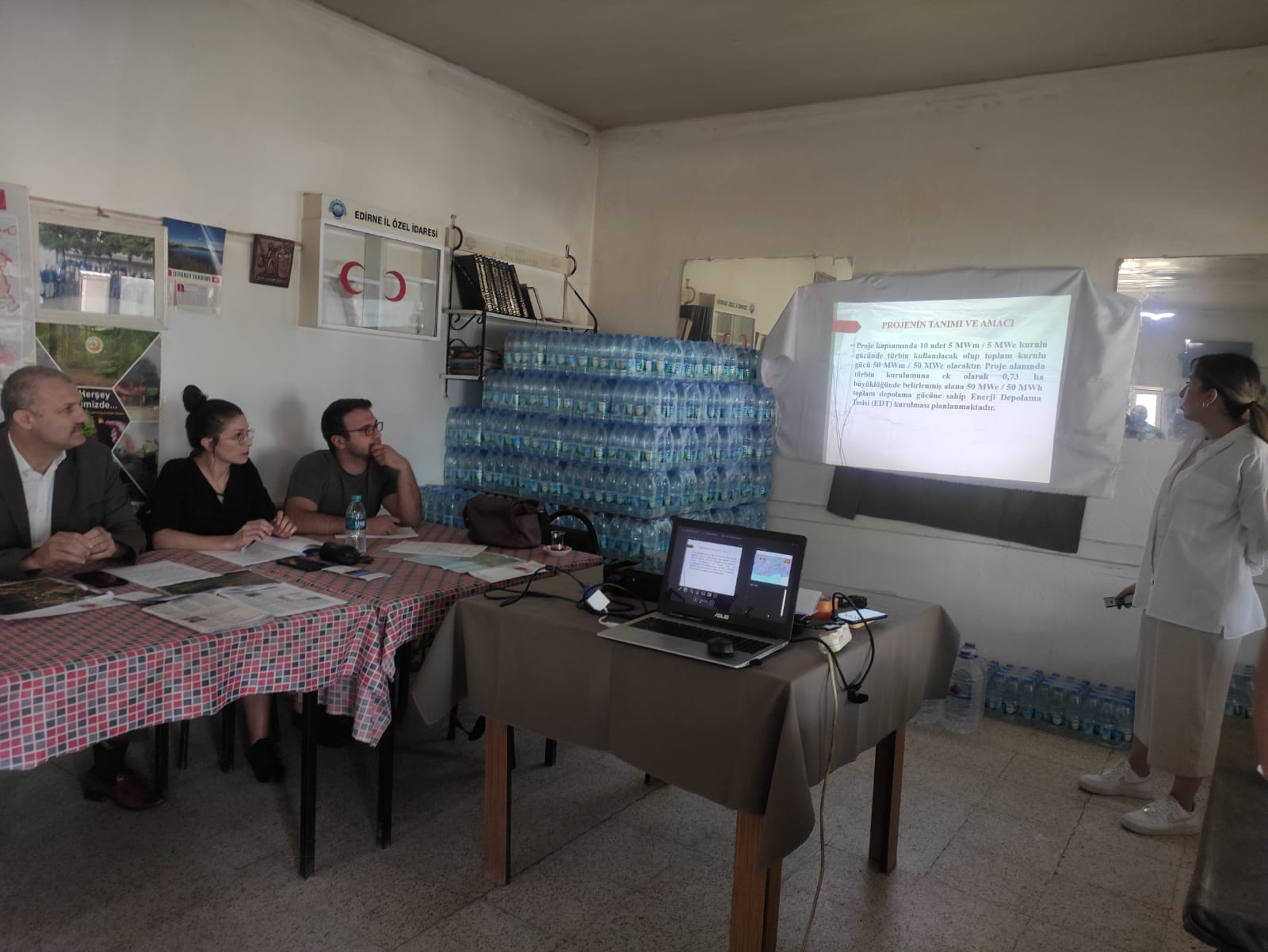 ÇED Süreci Kapsamında Keşan Yayla Köyü'nde Halkın Bilgilendirilmesi ve Sürece Katılım Toplantısı Gerçekleştirildi