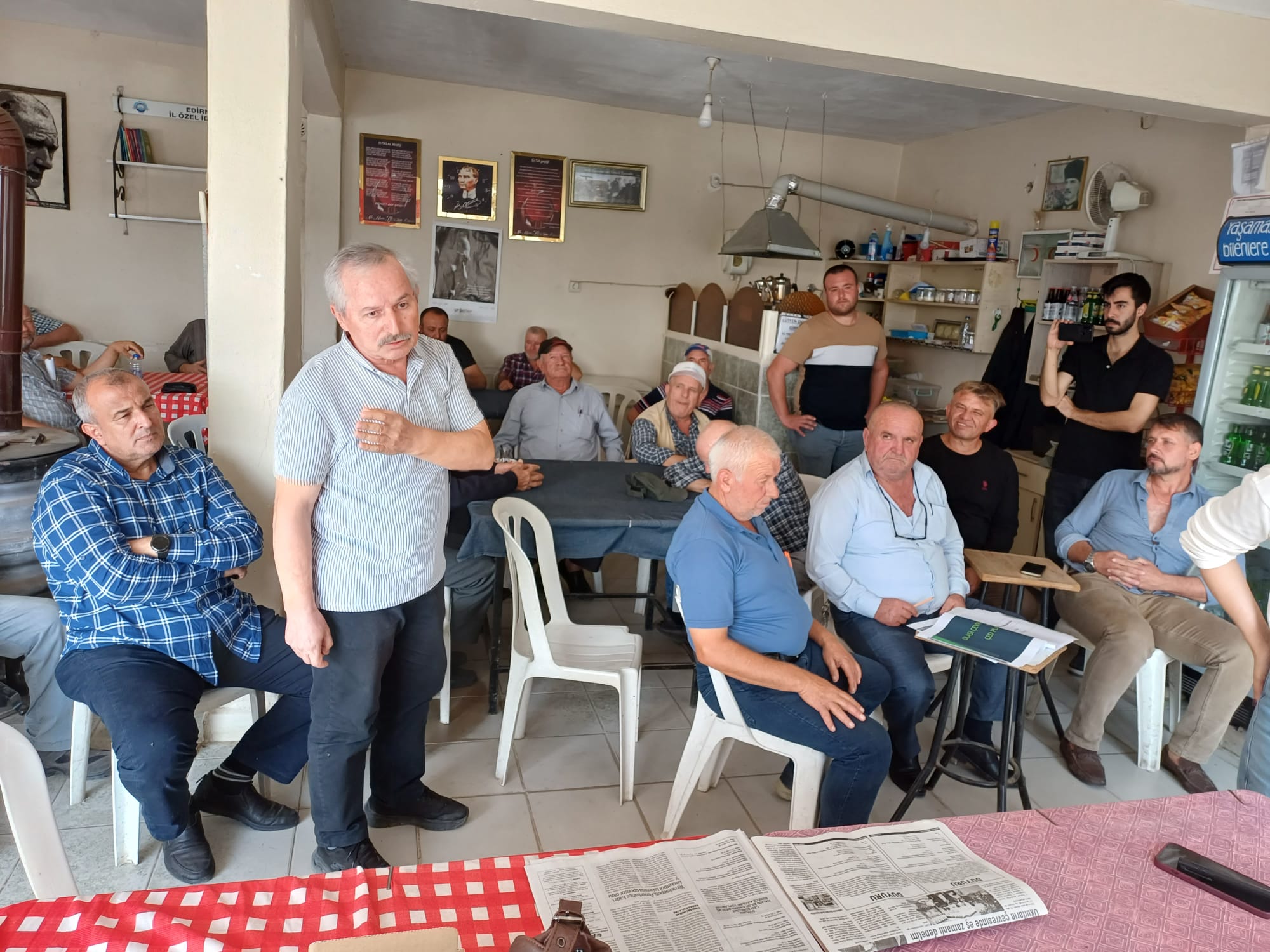 ÇED Süreci Kapsamında Keşan Karacaali Köy'ünde Halkın Bilgilendirilmesi ve Sürece Katılım Toplantısı Gerçekleştirildi