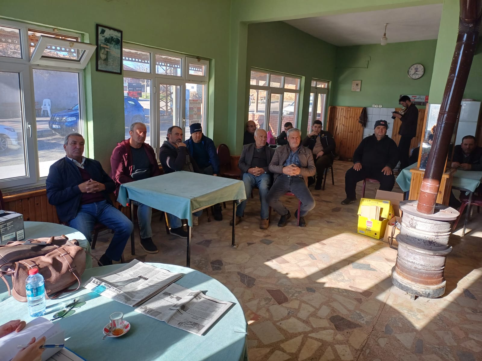 ÇED Süreci Kapsamında Enez İlçesi Yazır Köy'ünde Halkın Bilgilendirilmesi ve Sürece Katılımı Toplantısı Gerçekleştirildi