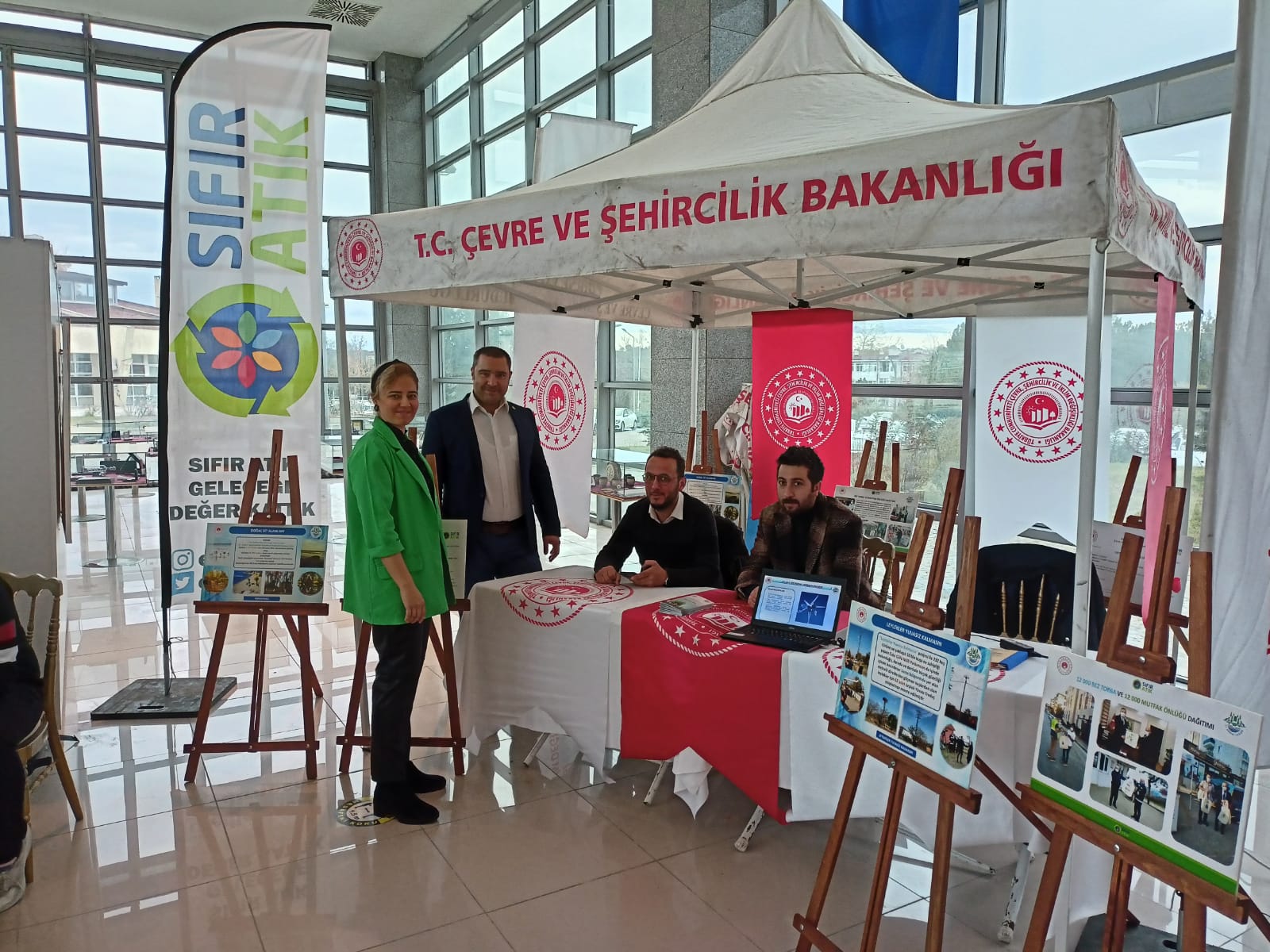 Çevre Teknolojileri Fuarında Çevre, Şehircilik ve İklim Değişikliği İl Müdürlüğü Olarak Yerimizi Aldık