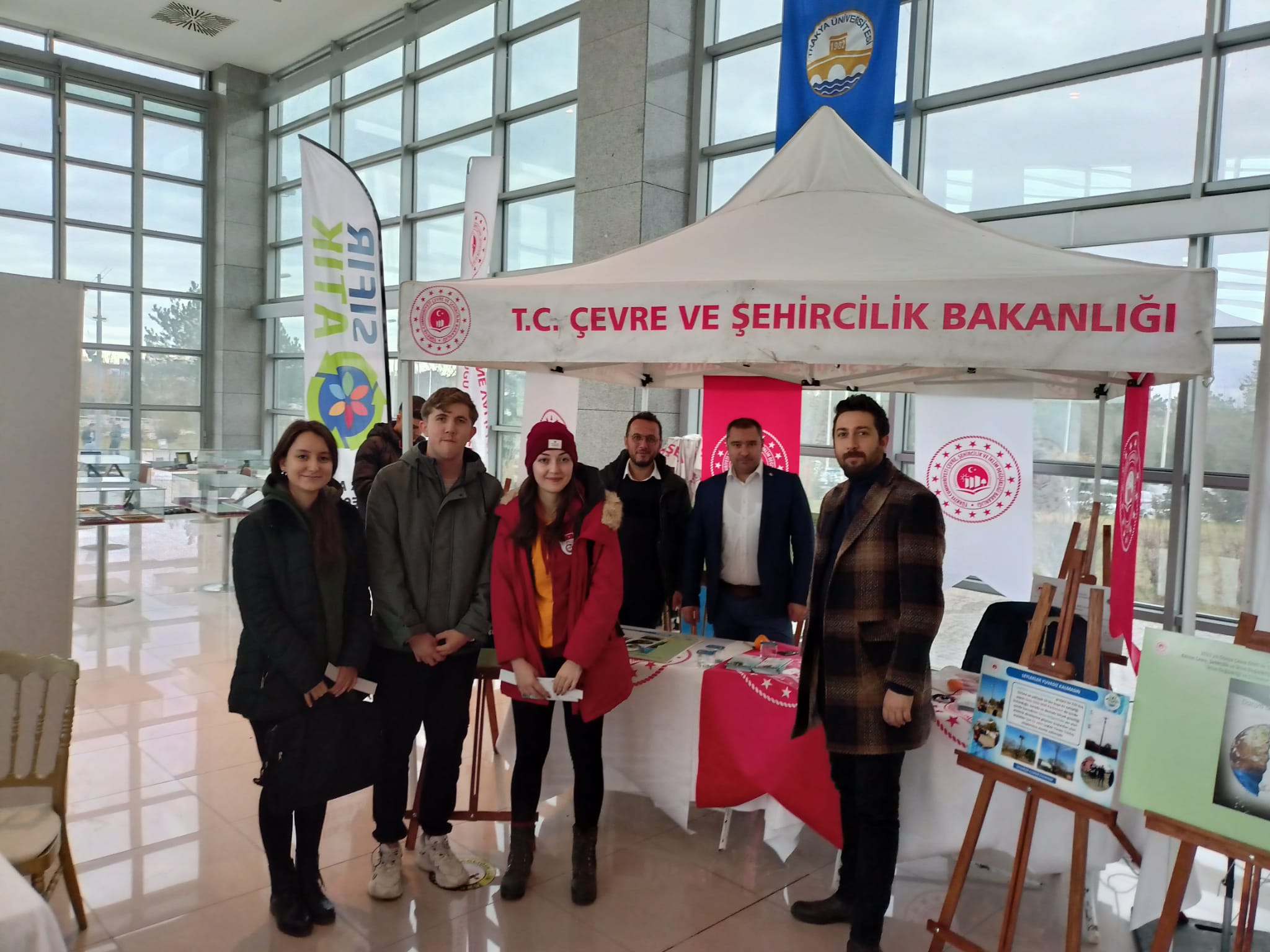 Çevre Teknolojileri Fuarında Çevre, Şehircilik ve İklim Değişikliği İl Müdürlüğü Olarak Yerimizi Aldık