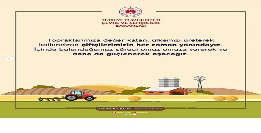 Çiftçilerimizin Her Zaman Yanındayız