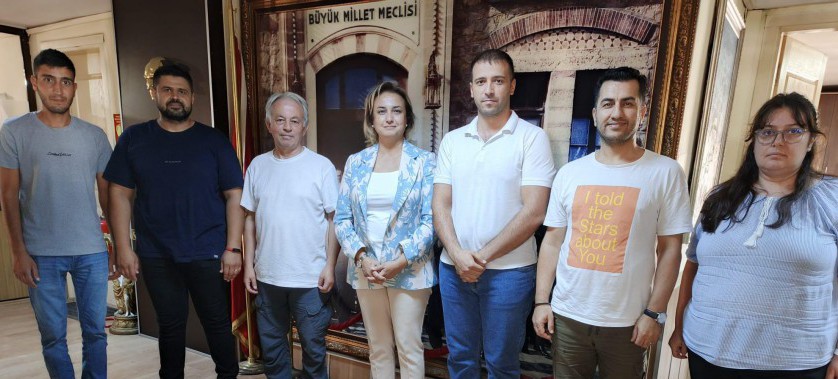 İl Müdürümüz Sayın Ayşe SARI Keşan Milli Emlak Müdürlüğünü  Ziyaret Etti